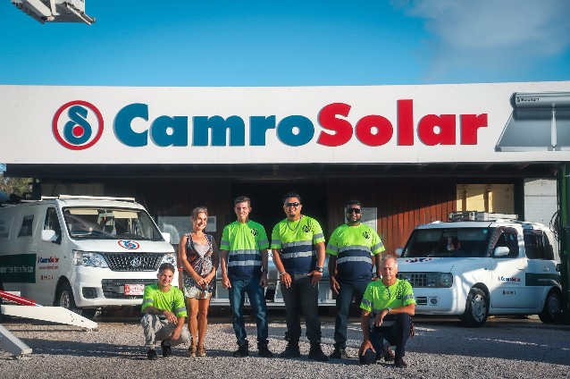 Camro Aruba team